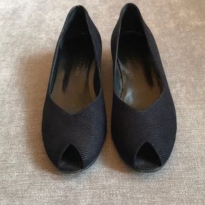 Bruno Magli Peep-toe Wedge